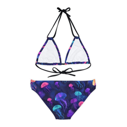 "Galactic Jellyfish" Strappy Bikini Set