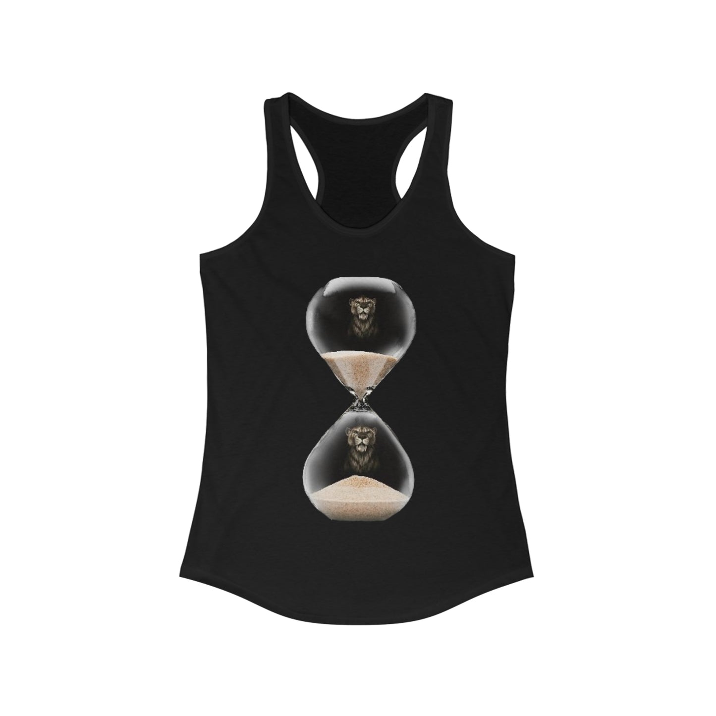 "Cave Kat In Time" Women's Racerback Tank