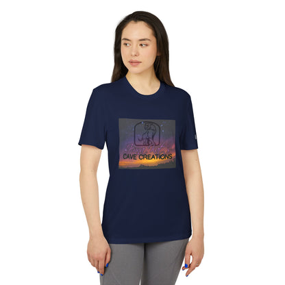 "Jenna Kats' Arted On An Adidas Shirt #2 The Sunset" adidas® Unisex Sport T-shirt