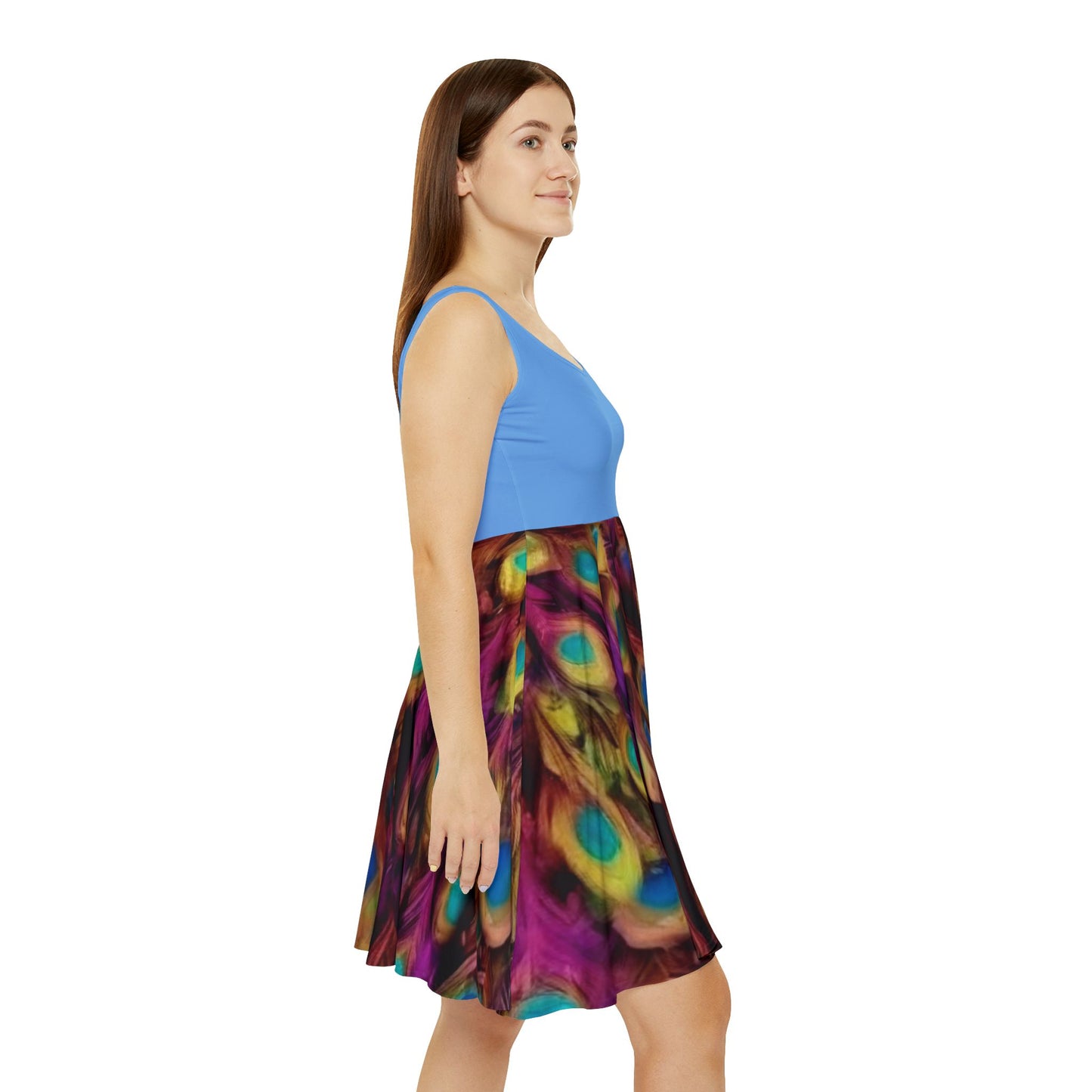 ''Peacock'' Women's Skater Dress