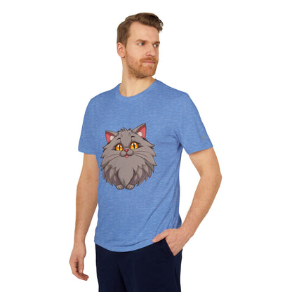 Sport T-shirt - Jenna Kats' Arted On Adidas shirt #14 "Excited Kitty"