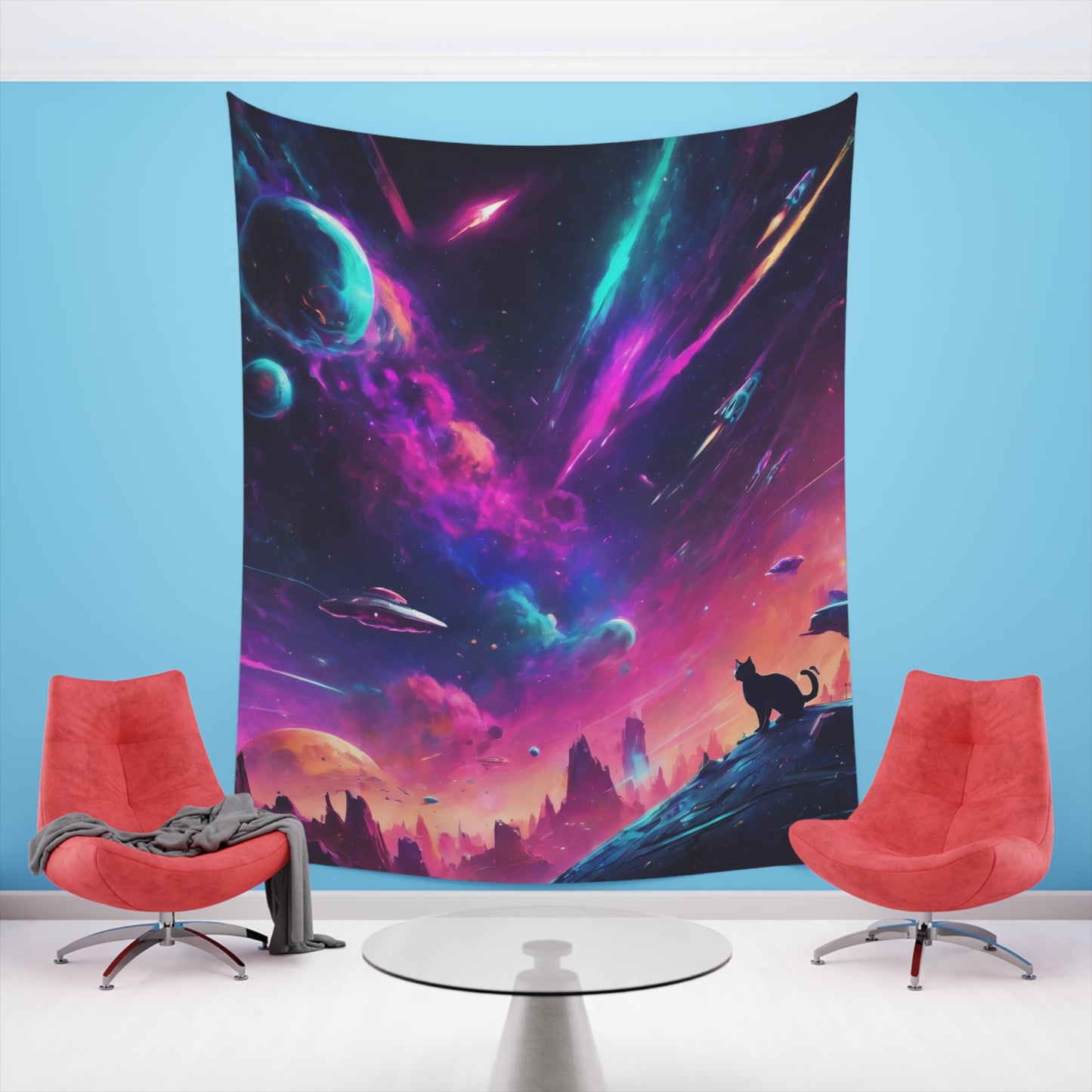 "More Than This World" Wall Tapestry