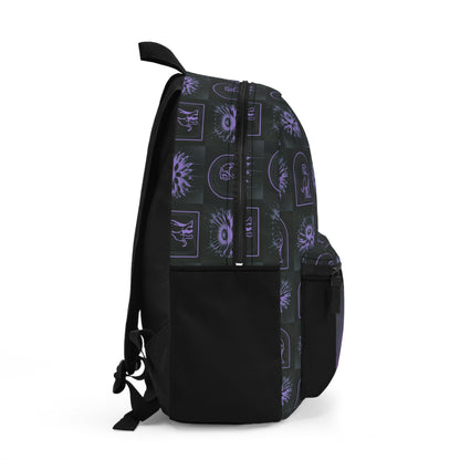 "Jenna Kats' Purple Sunset" Backpack