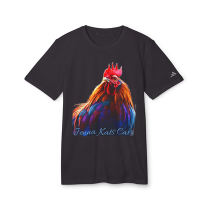 ''Jenna Kats' Arted On An Adidas Shirt #4 Rooster'' adidas® Unisex Sport T-shirt