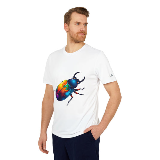 Colorful Beetle Graphic Unisex Sport T-shirt