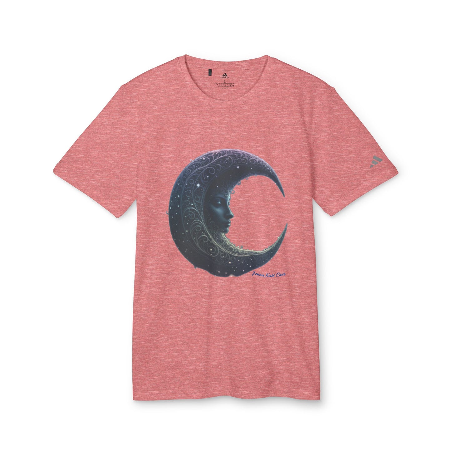 "Jenna Kats' Arted On An Adidas Shirt #7 The Moon'' adidas® Unisex Sport T-shirt