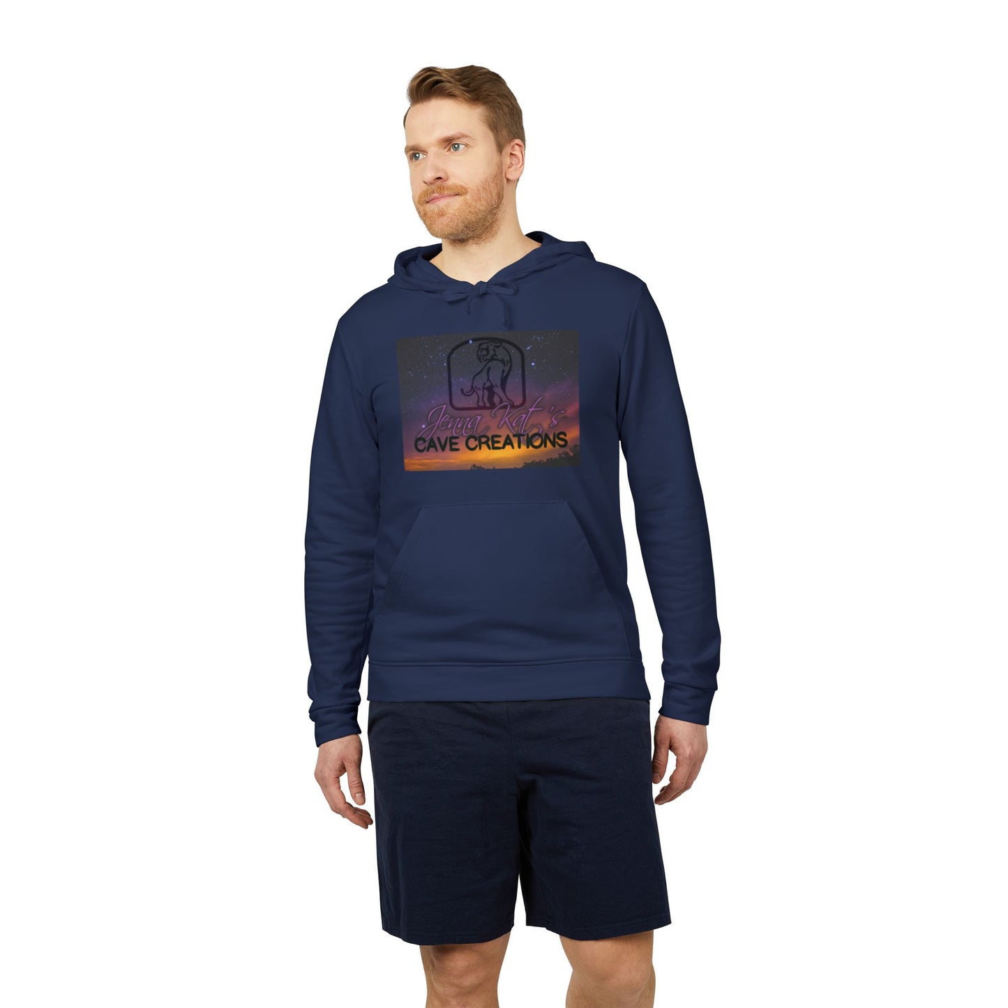 ''Jenna Kats Arted On An Adidas Hoodie #1 The Sunset'' adidas® Unisex Fleece Hoodie