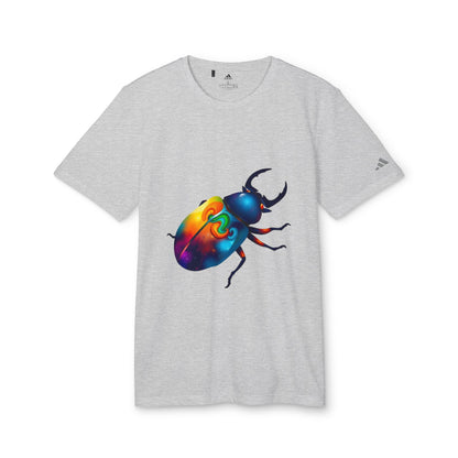 Colorful Beetle Graphic Unisex Sport T-shirt