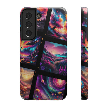 ''Neon Scenes'' Impact-Resistant Cases