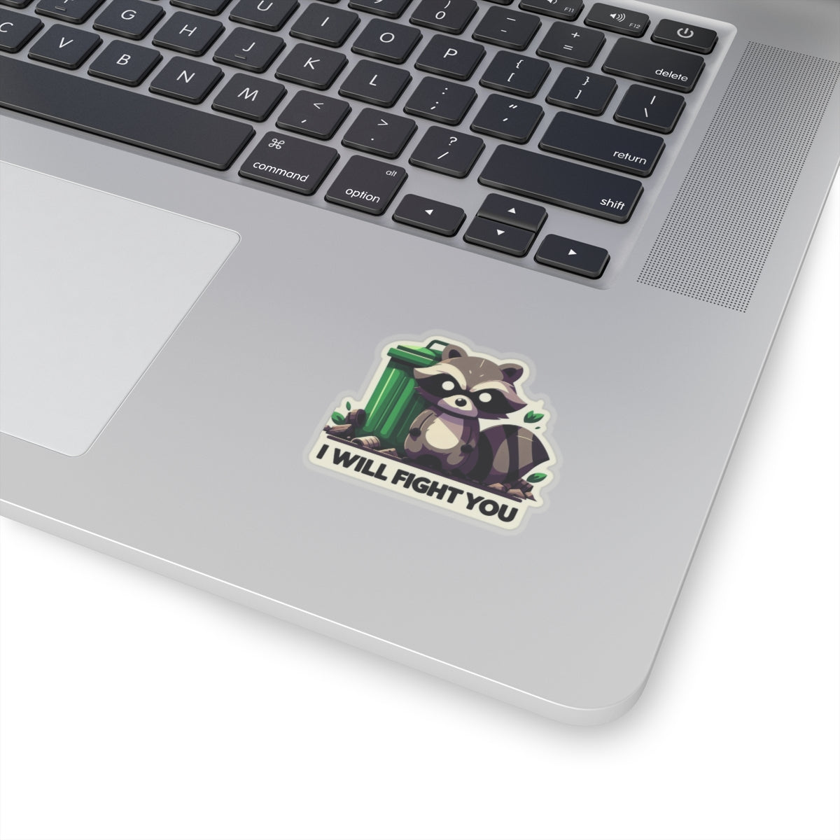 Feisty Raccoon Kiss-Cut Stickers
