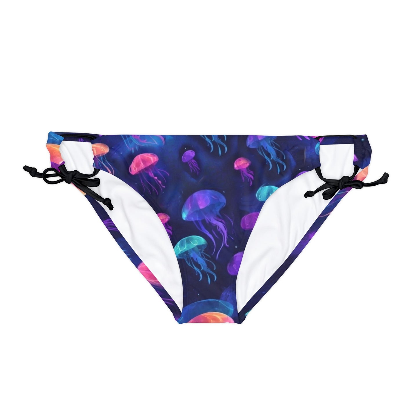 "Galactic Jellyfish" Loop Tie Bikini Bottom