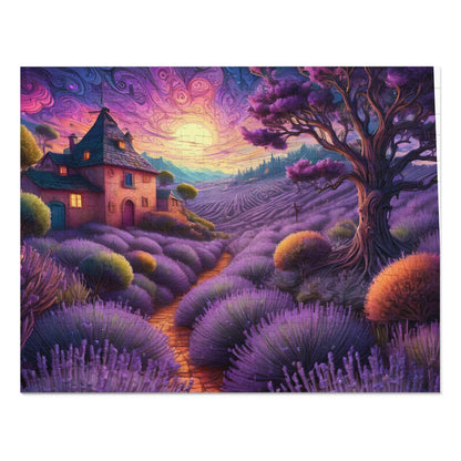 "Lavender Dream Farm" Jigsaw Puzzle