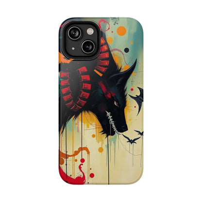 " I Told My Demons About You" Art Print Cell Phone Case, Impact-Resistant Cases
