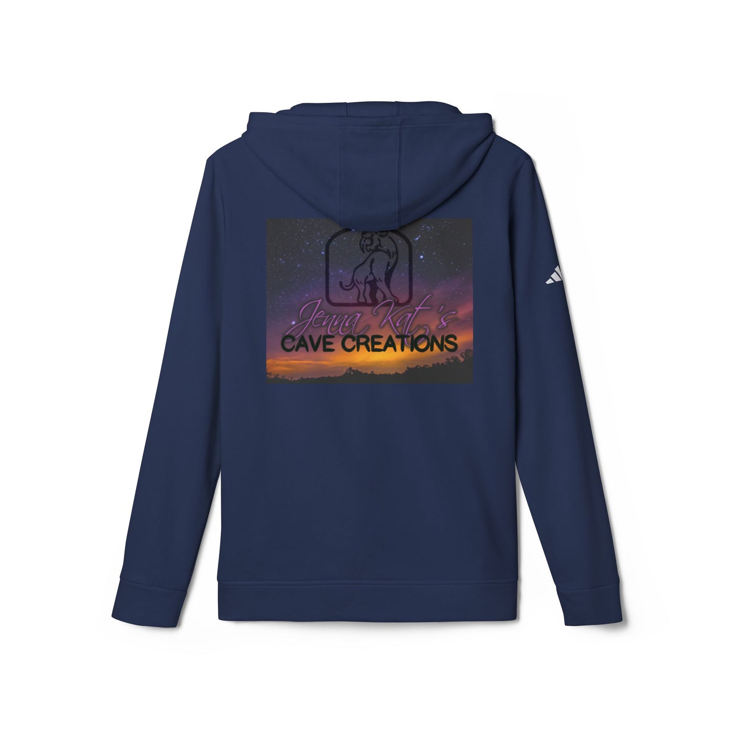 "Jenna Kats Arted On A Adidas Hoodie #3 Celebrate Yourself'' adidas® Unisex Fleece Hoodie