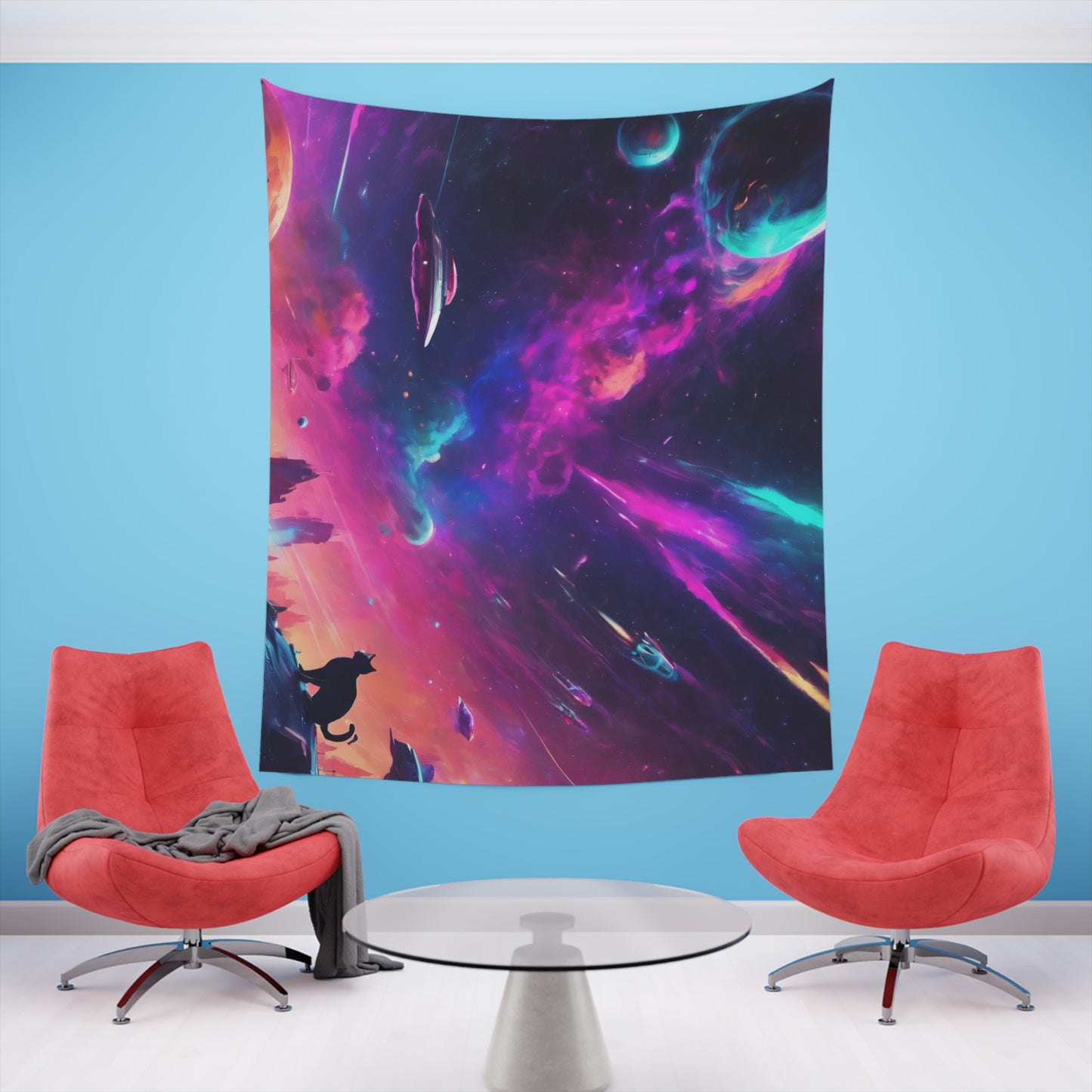 "More Than This World" Wall Tapestry