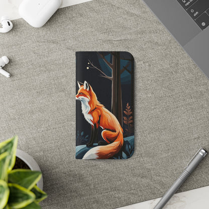 ''Foxy Moon"' Flip Cases Phone Case