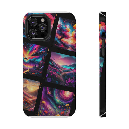 ''Neon Scenes'' Impact-Resistant Cases