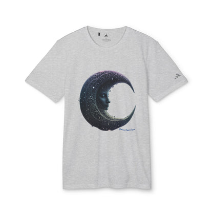 "Jenna Kats' Arted On An Adidas Shirt #7 The Moon'' adidas® Unisex Sport T-shirt