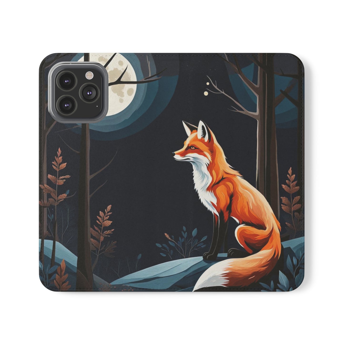 ''Foxy Moon"' Flip Cases Phone Case