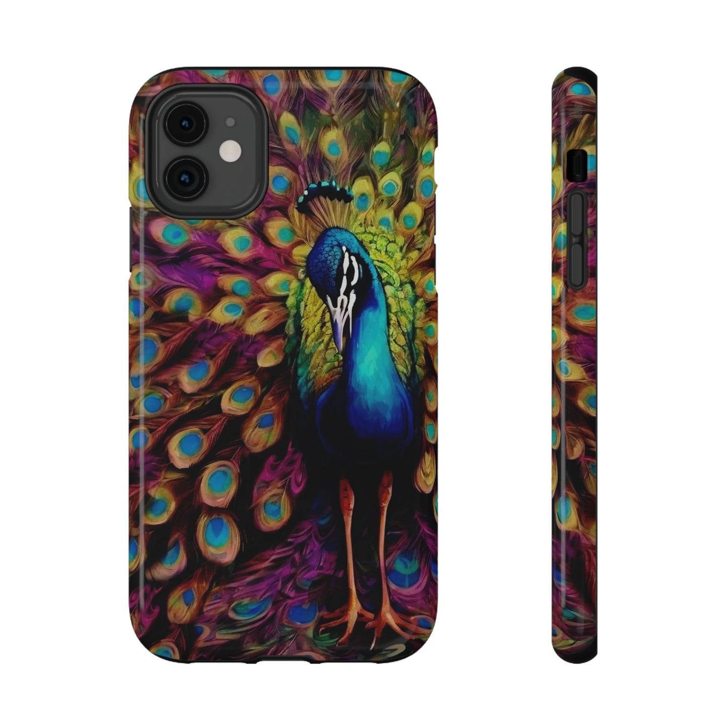 ''Peacock'' Impact-Resistant Cases