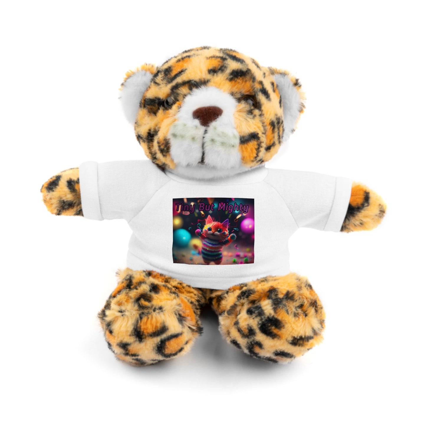 " Tiny But Mighty" Stuffed Animals with Tee