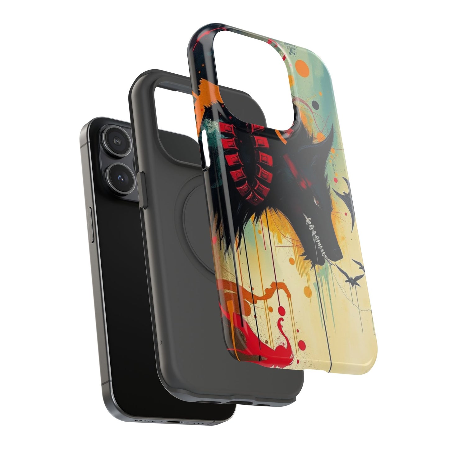 " I Told My Demons About You" Art Print Cell Phone Case, Impact-Resistant Cases