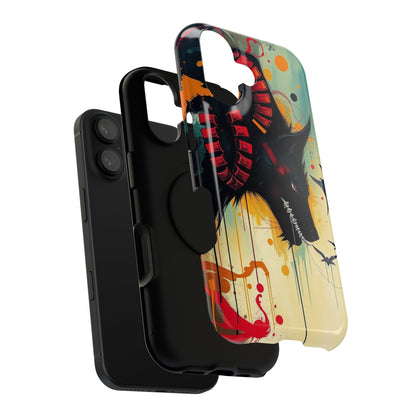 " I Told My Demons About You" Art Print Cell Phone Case, Impact-Resistant Cases
