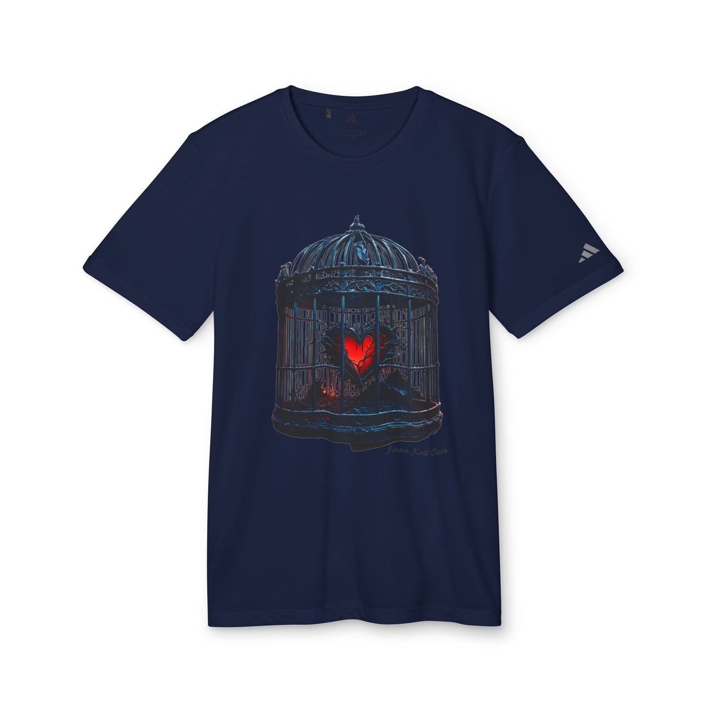 ''Jenna Kats Arted On a Adidas Shirt #9 The Cage'' adidas® Unisex Sport T-shirt