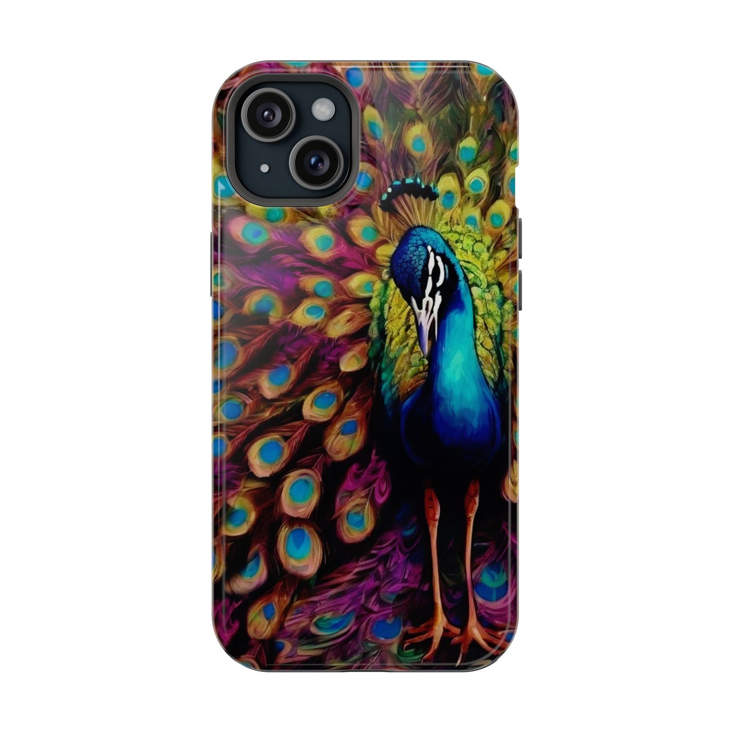 ''Peacock'' Impact-Resistant Cases