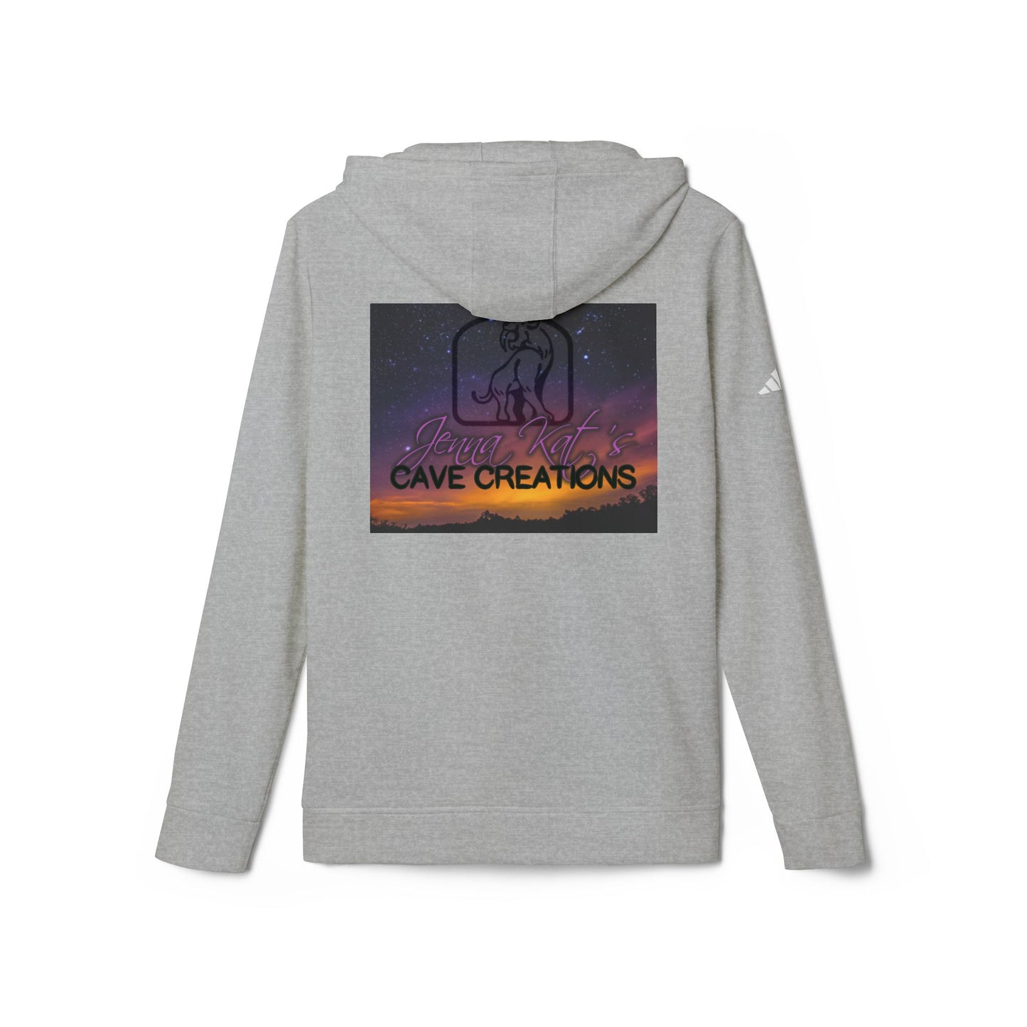 "Jenna Kats Arted On A Adidas Hoodie #3 Celebrate Yourself'' adidas® Unisex Fleece Hoodie