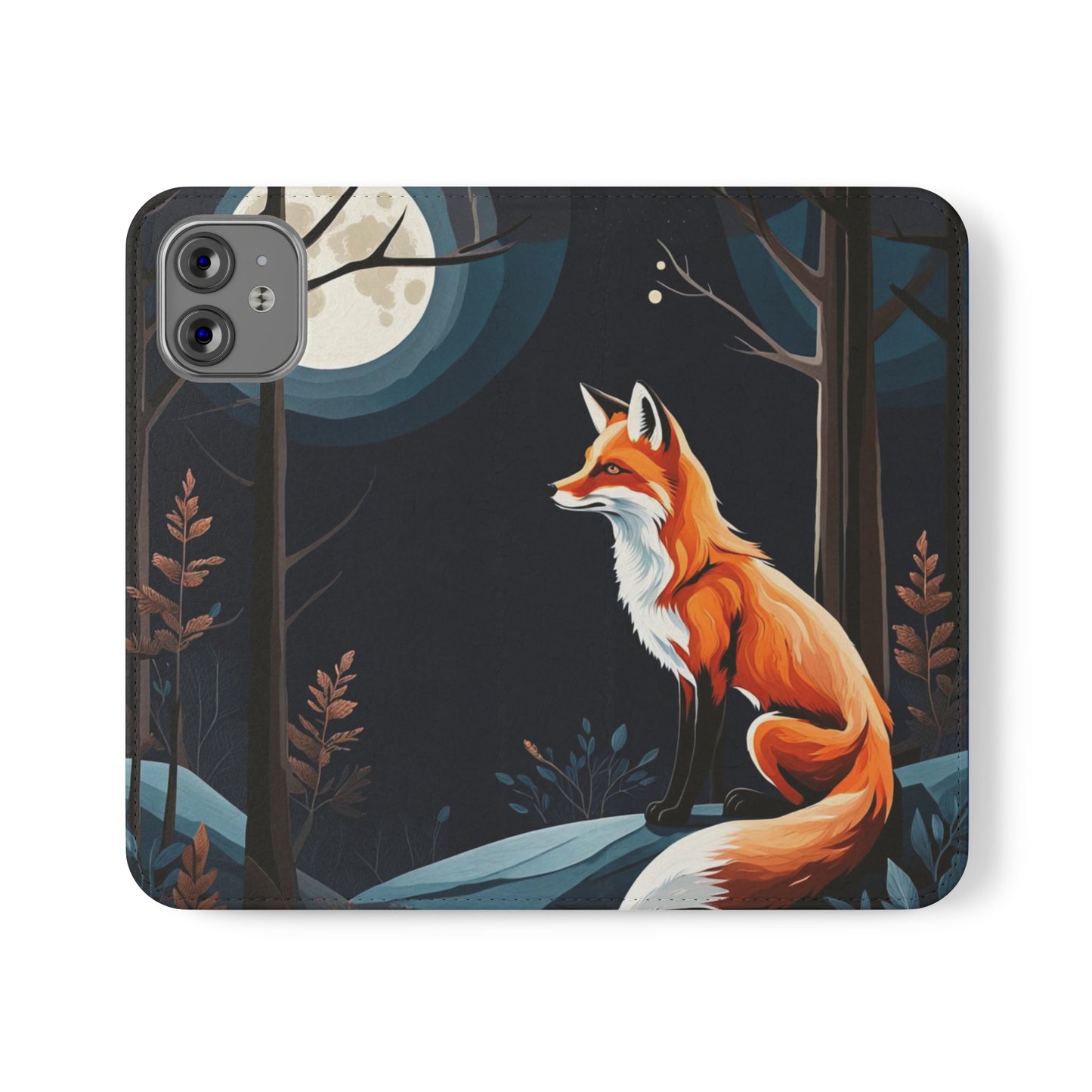 ''Foxy Moon"' Flip Cases Phone Case