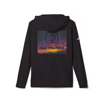 "Jenna Kats Arted On A Adidas Hoodie #3 Celebrate Yourself'' adidas® Unisex Fleece Hoodie