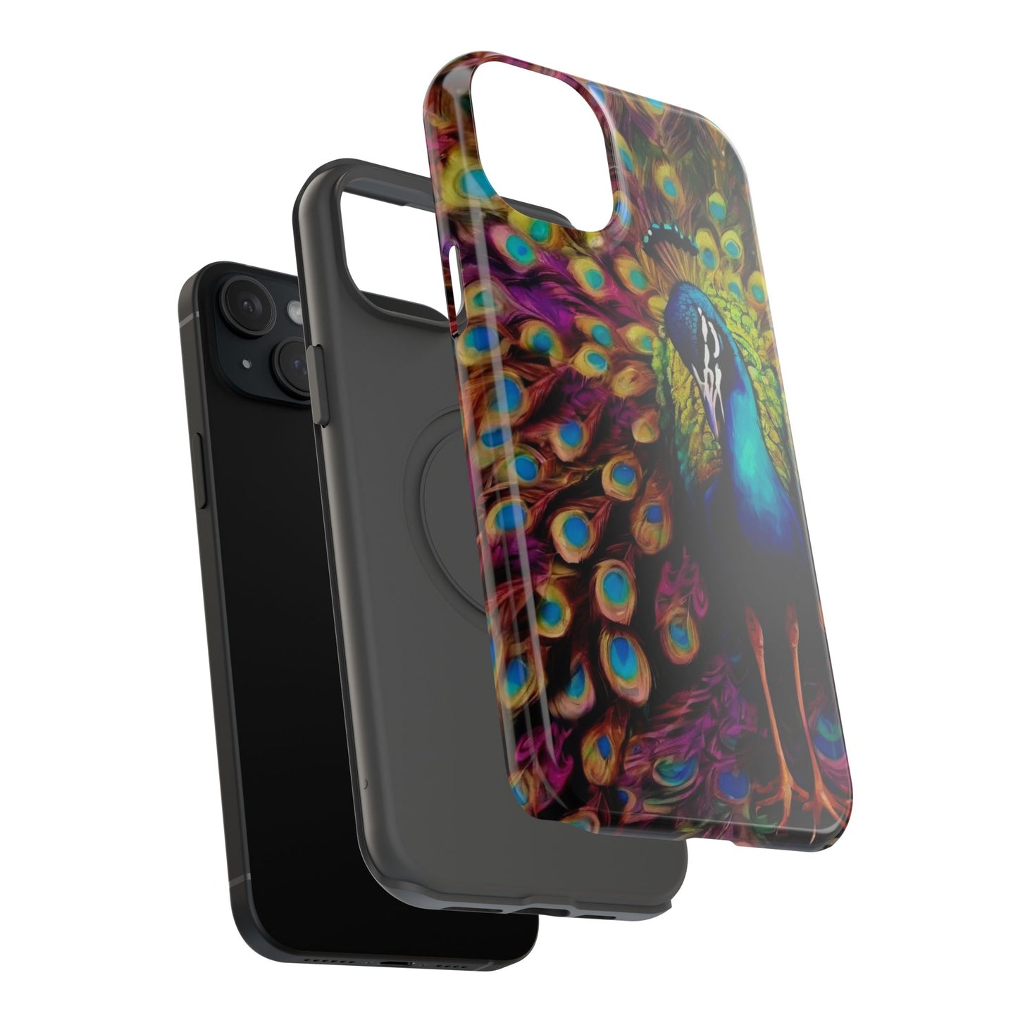 ''Peacock'' Impact-Resistant Cases