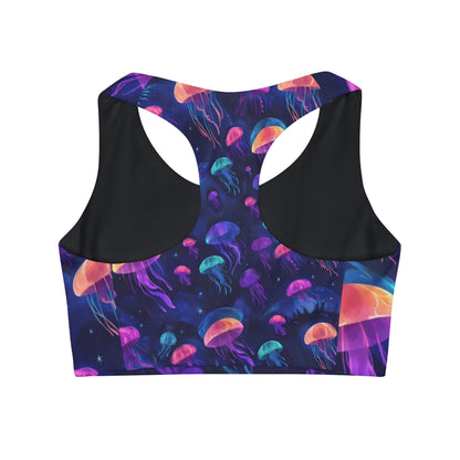 "Galactic Jellyfish" Girls' Swimsuit Top