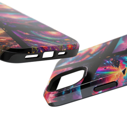 ''Neon Scenes'' Impact-Resistant Cases