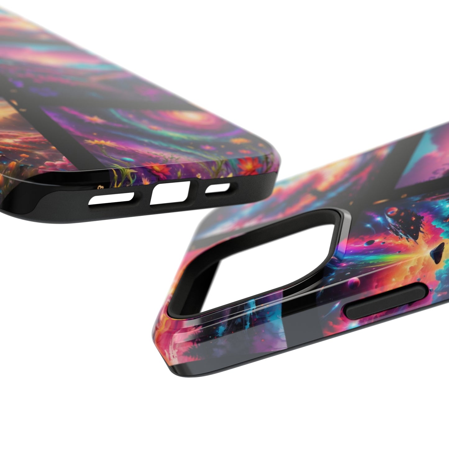 ''Neon Scenes'' Impact-Resistant Cases