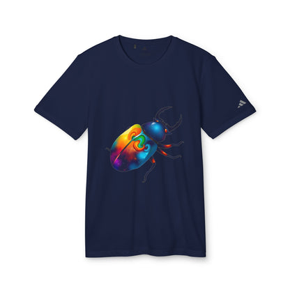 Colorful Beetle Graphic Unisex Sport T-shirt