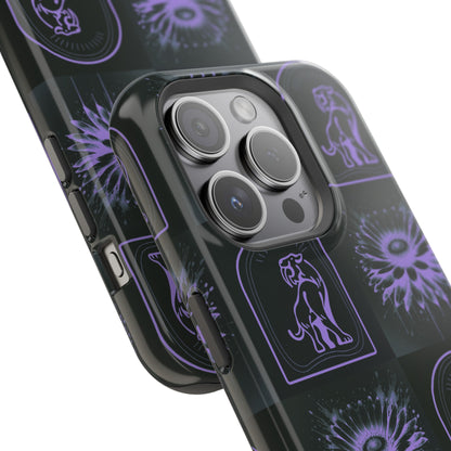 ''Jenna Kats' Purple Daisy" Impact-Resistant Cases