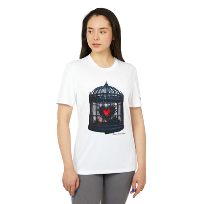 ''Jenna Kats Arted On a Adidas Shirt #9 The Cage'' adidas® Unisex Sport T-shirt