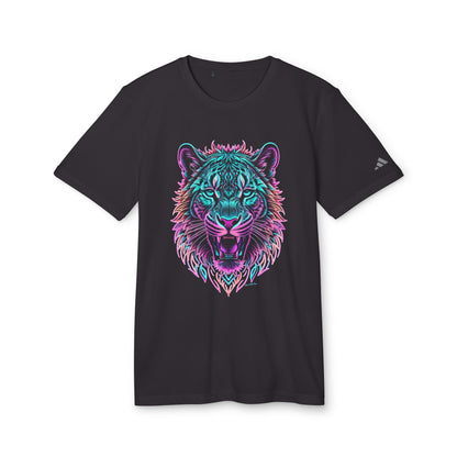 "Jenna Kats' Arted On An Adidas Shirt #11 The Neon Tiger" adidas Unisex Sport T-shirt