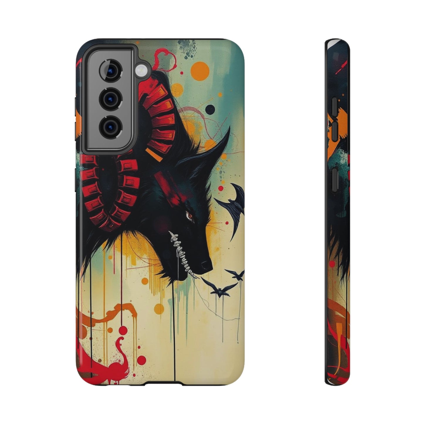 " I Told My Demons About You" Art Print Cell Phone Case, Impact-Resistant Cases