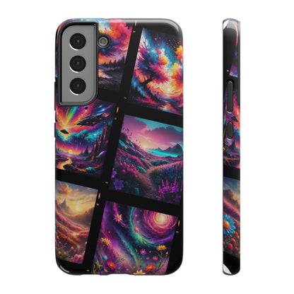 ''Neon Scenes'' Impact-Resistant Cases