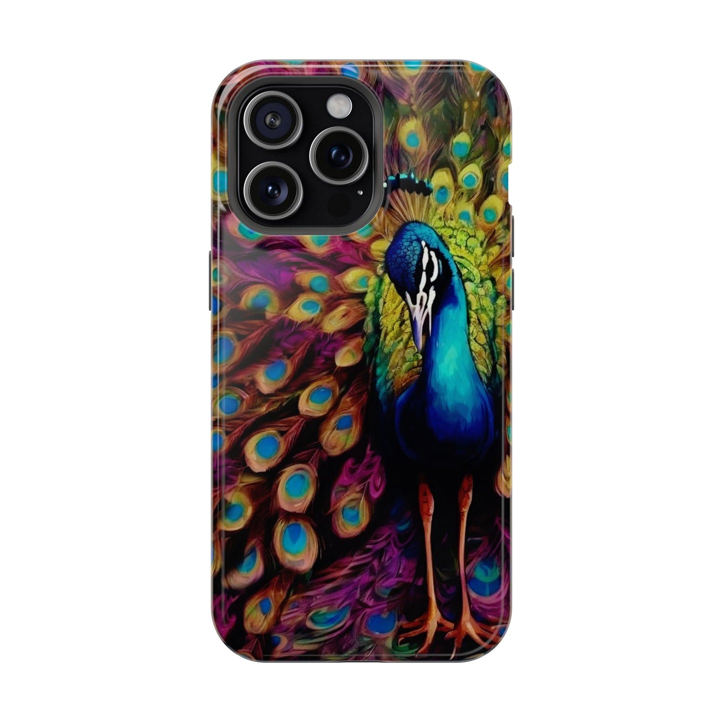 ''Peacock'' Impact-Resistant Cases