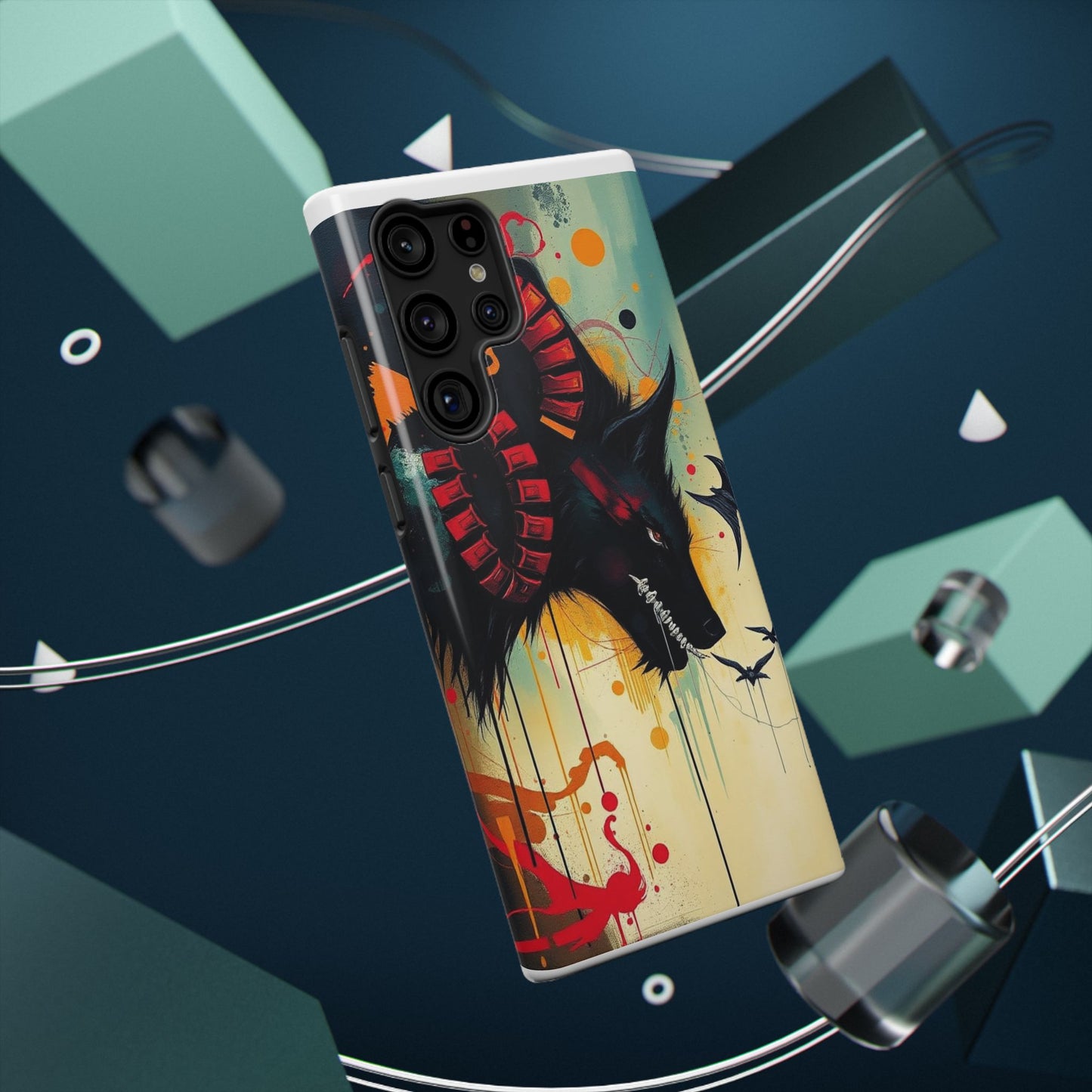 " I Told My Demons About You" Art Print Cell Phone Case, Impact-Resistant Cases