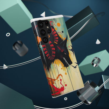 " I Told My Demons About You" Art Print Cell Phone Case, Impact-Resistant Cases