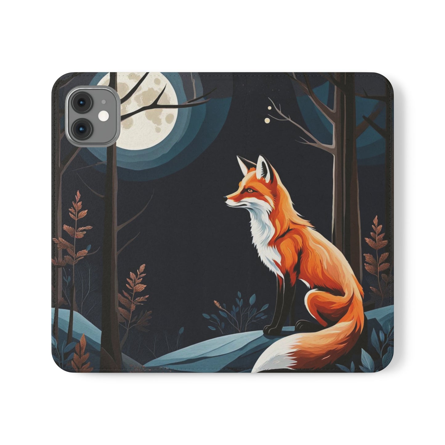 ''Foxy Moon"' Flip Cases Phone Case