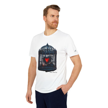 ''Jenna Kats Arted On a Adidas Shirt #9 The Cage'' adidas® Unisex Sport T-shirt