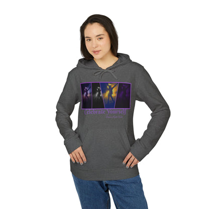 "Jenna Kats Arted On A Adidas Hoodie #3 Celebrate Yourself'' adidas® Unisex Fleece Hoodie