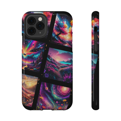 ''Neon Scenes'' Impact-Resistant Cases