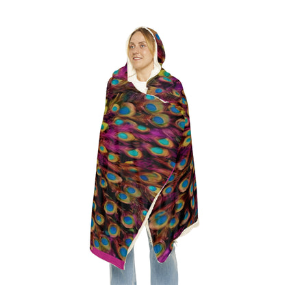 ''Peacock'' Snuggle Blanket